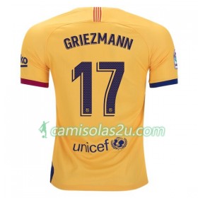 Camisolas de Futebol FC Barcelona Antoine Griezmann 17 Equipamento Alternativa 2019/20 Manga Curta